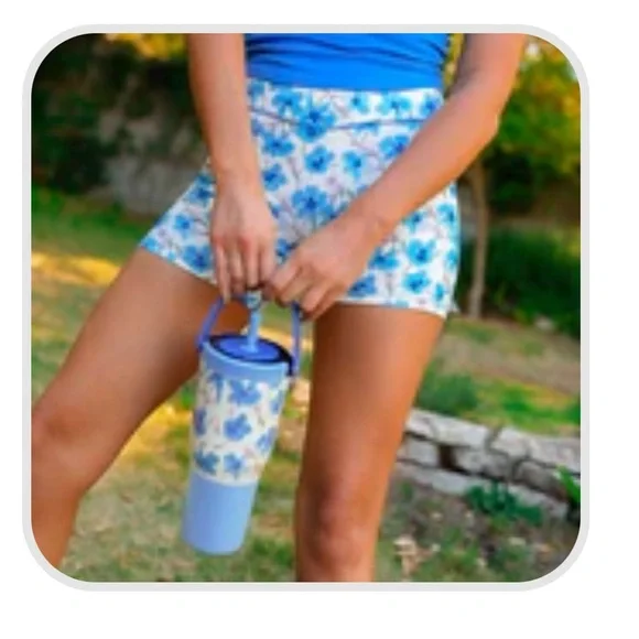 Vitality Blue Floral Brumate Collection size S - Picture 4 of 8